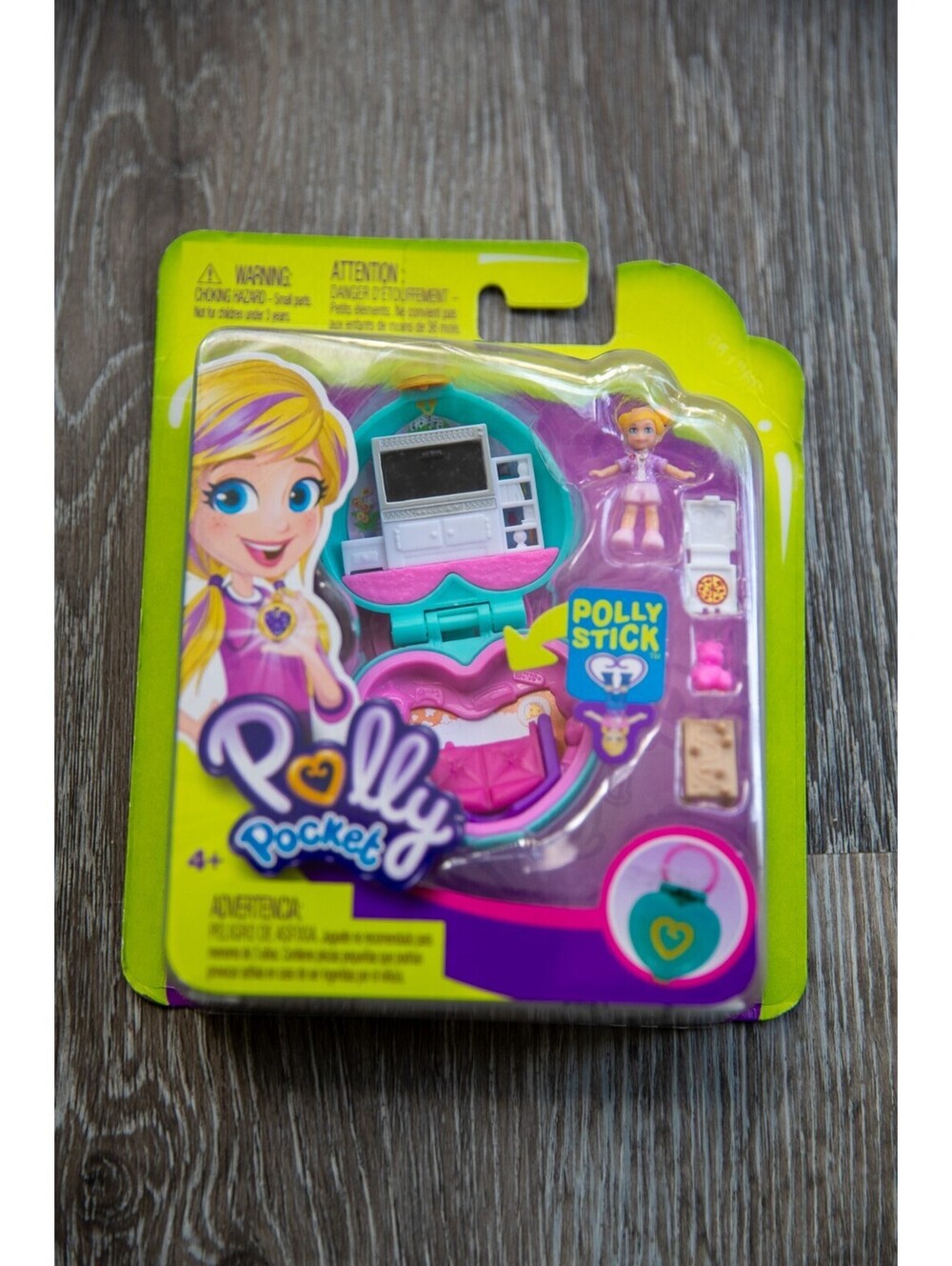 Polly Pocket Toy Micro Compact Living Room Set - 2018 NEW